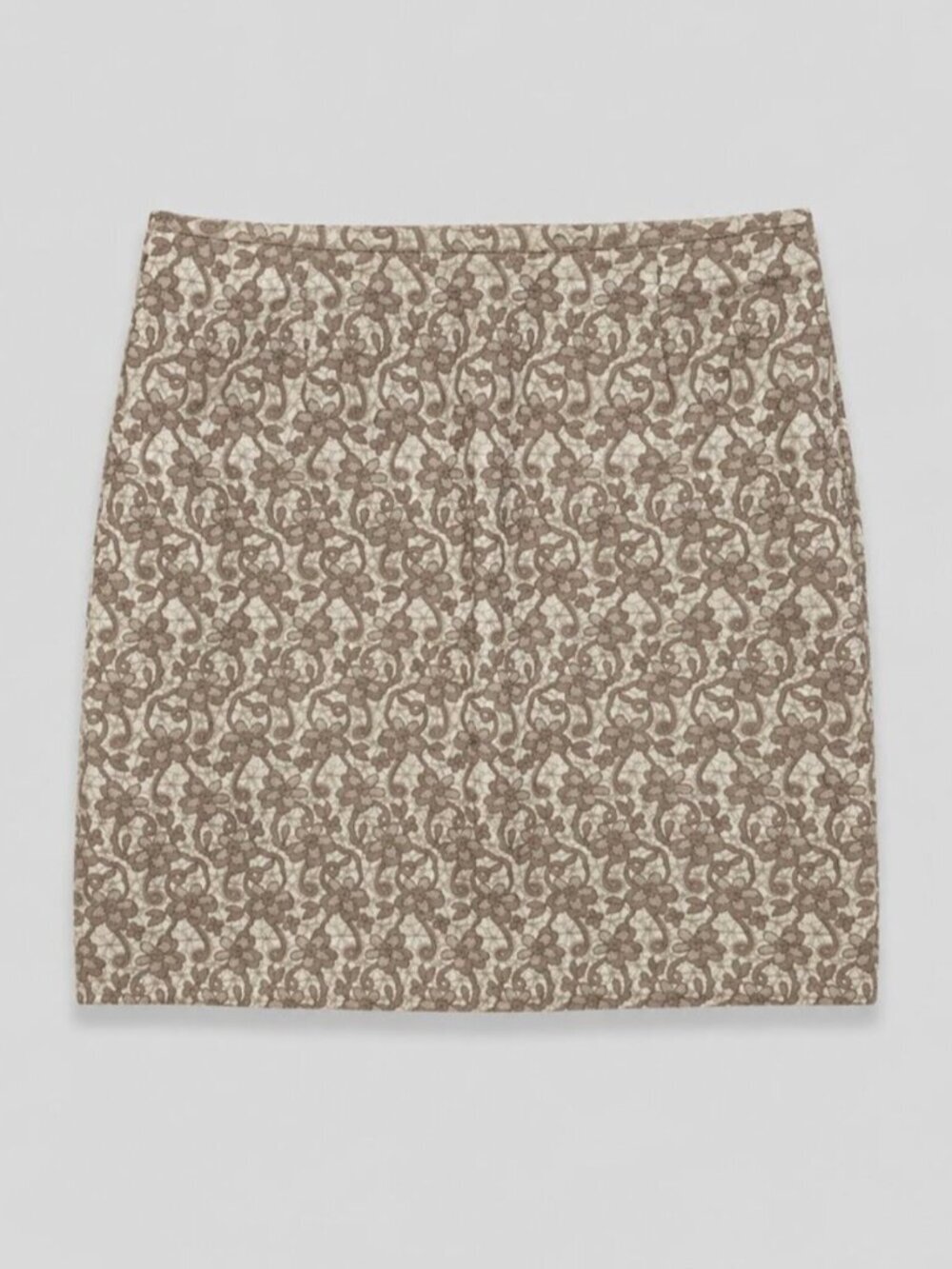 Jessica Lace Overlay Pencil Skirt
